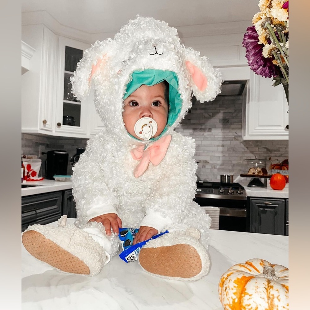 Baby lamb costume pottery barn